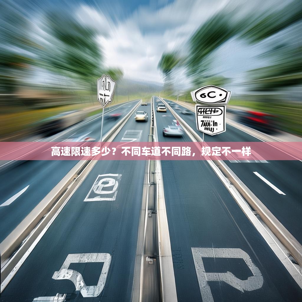 高速限速多少？不同车道不同路，规定不一样