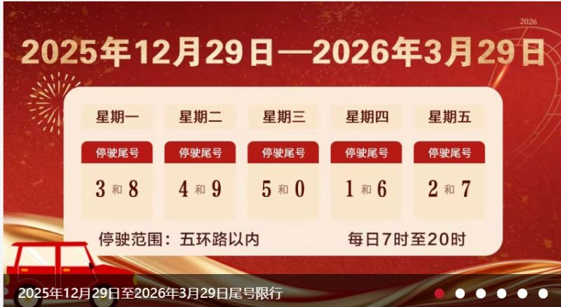 2026元宵节北京限行吗？出行提示看这里